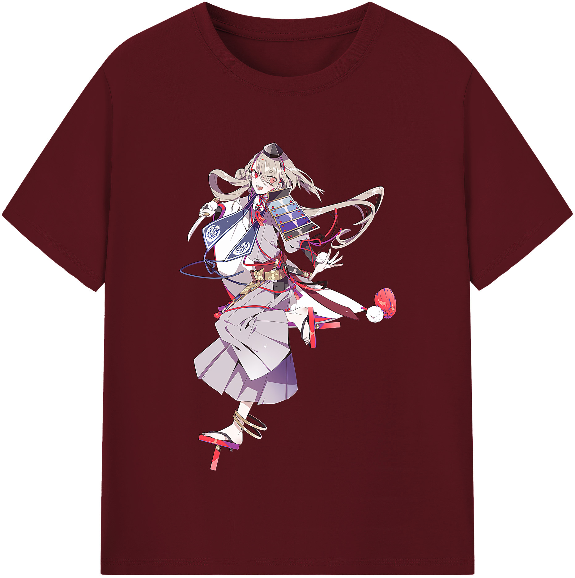 （画像用） 刀剣乱舞 Touken Ranbu 綿100％半袖Tシャツ（フロントプリント）